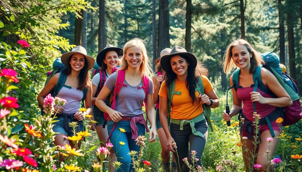 women adventure trips